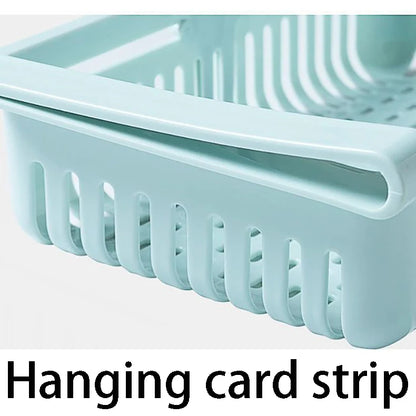 Flexible Expandable Fridge Organizer Drawer Storage Rack