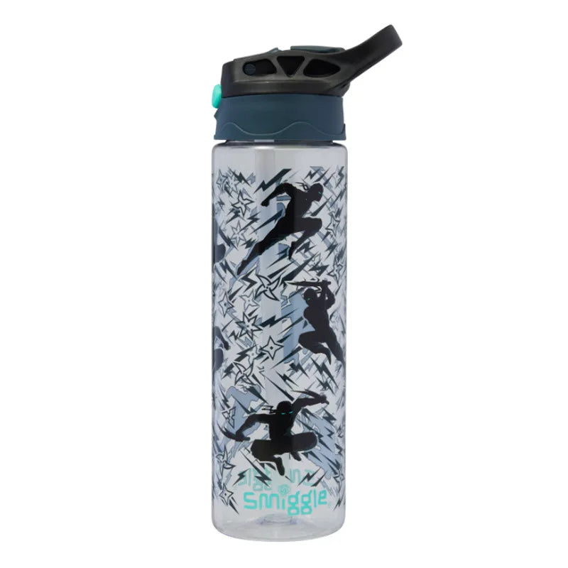 430/650ML Australian Smiggle Water Bottle – Portable Straw Cup for Kids & School Use