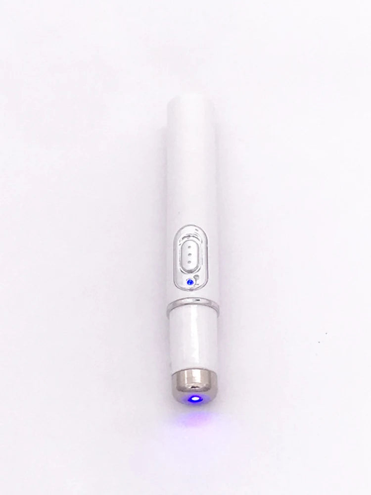 Facial Beauty Device & Eye Massager - Blue Light Treatment for Dark Circles, Eye Bags & Skin Texture