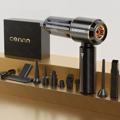 CENRR 998000PA Mini Cordless Car Vacuum Cleaner, Powerful Handheld Blower for Home & Car
