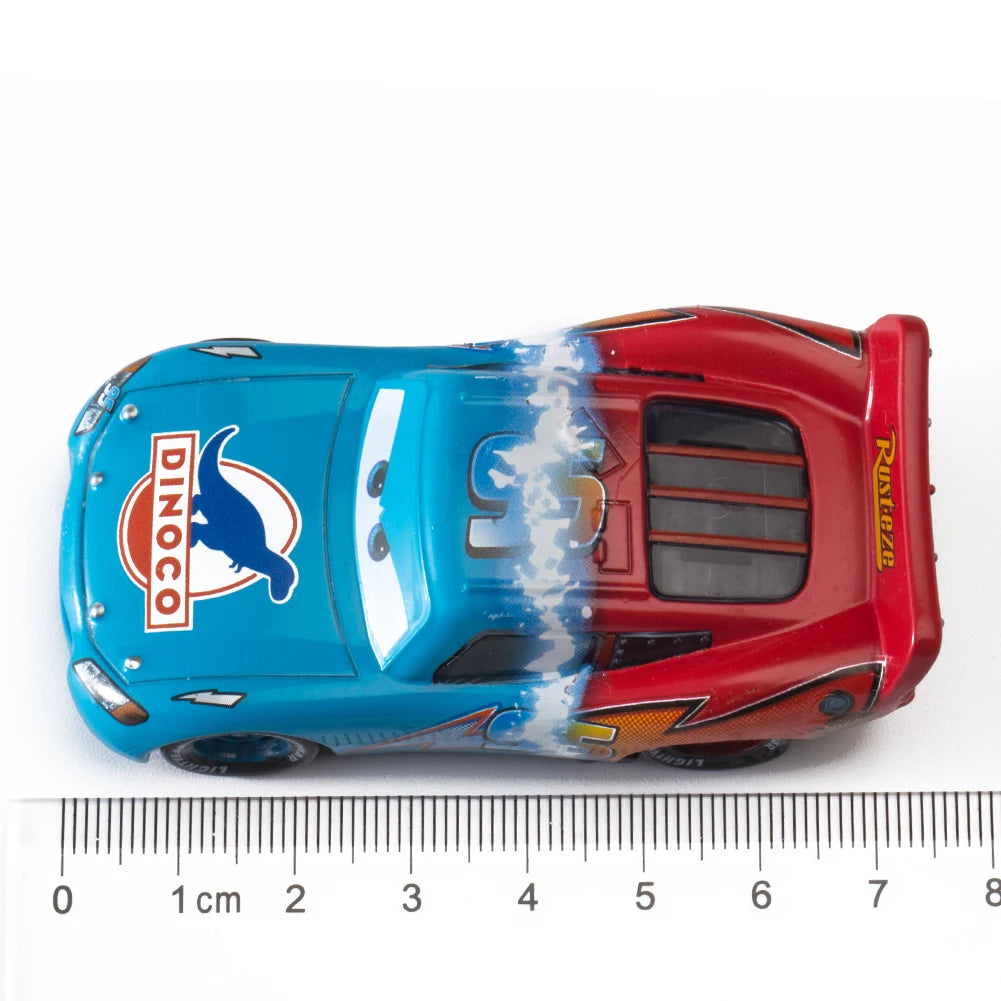 Disney Pixar Cars 3 Lightning McQueen & Mater 1:55 Diecast Toy Car Collection for Kids