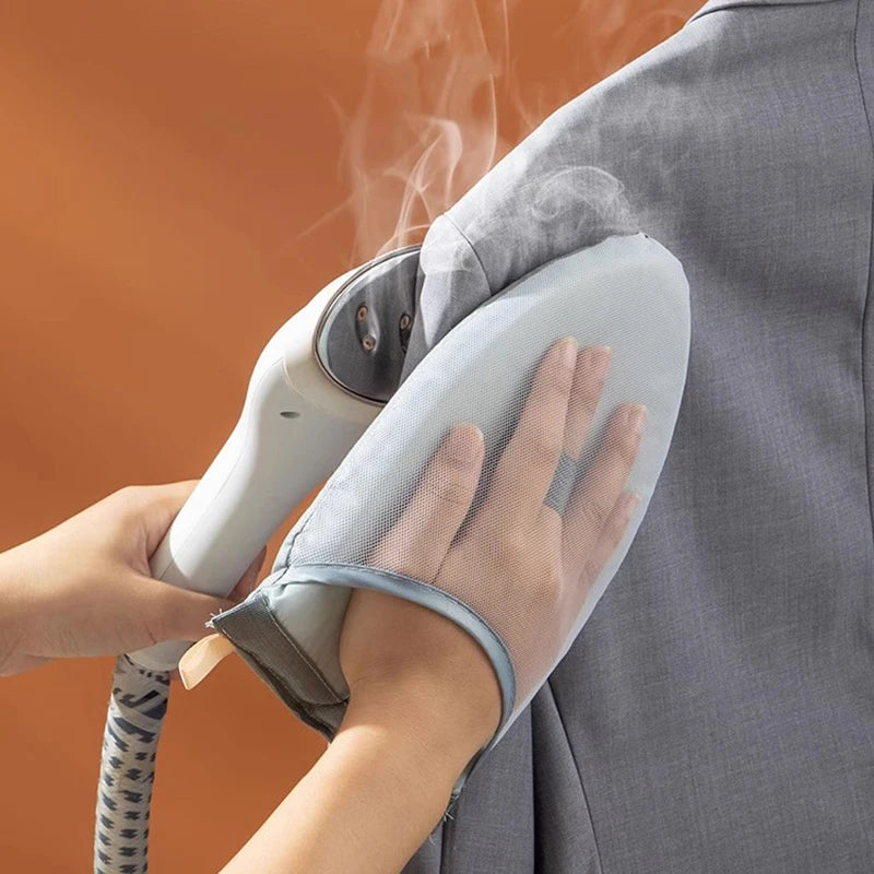 Washable Mini Ironing Board with Anti-Scald Gloves & Heat-Resistant Pad Cover
