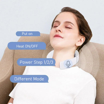 Portable Neck Massager – Mini Shoulder & Cervical Spine Massager for Home Use
