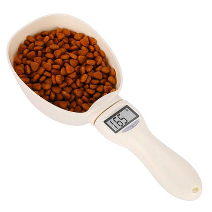 Pet Food Measuring Scoop Digital Dog & Cat Food Measuring Cup with LED Display Electronic Spoon Scale