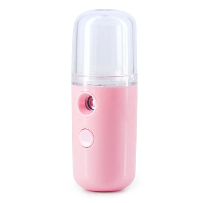 USB Mist Facial Sprayer - Rechargeable Humidifier & Nebulizer for Moisturizing Face Skin Care