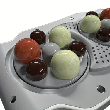 Multi-Functional Bian Shi Rubbing Belly Instrument Abdominal Massager for Warming & Stomach Relief