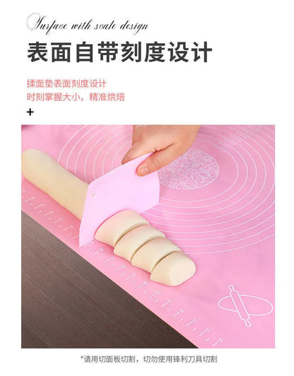 Silicone Baking Mat Set for Pizza & Pastry Kneading Cooking Tools