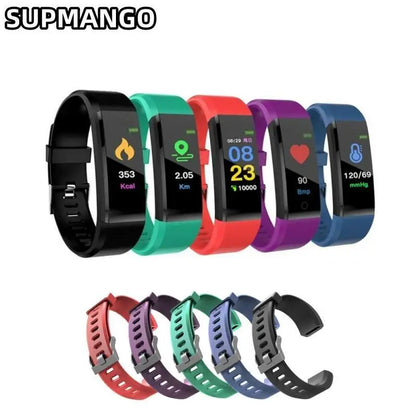 115Plus Sports Fitness Tracker Watch, Waterproof Smart Bracelet for Men and Women, Intelligent Activity Monitor
