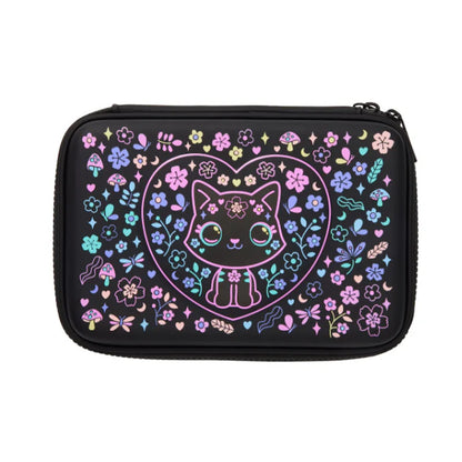 New Original Australia Smiggle Schoolbag for Girls with Black Cat Flower Lunch Bag & Pencil Case