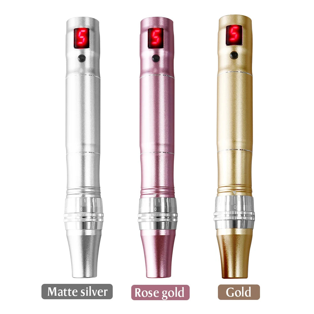 Electric Dr.Imp Wireless Dermapen - Microneedling Device with Nano Needle Cartridge