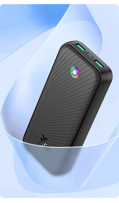 Rocoren 22.5W 20000mAh Power Bank, QC PD 3.0 35W Fast Charge Portable External Battery for iPhone 16, Xiaomi