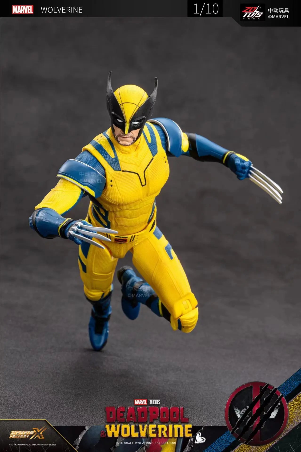 2024 Deadpool & Wolverine Movie Version Action Figures – ZD Toy Series for Collectors & Kids