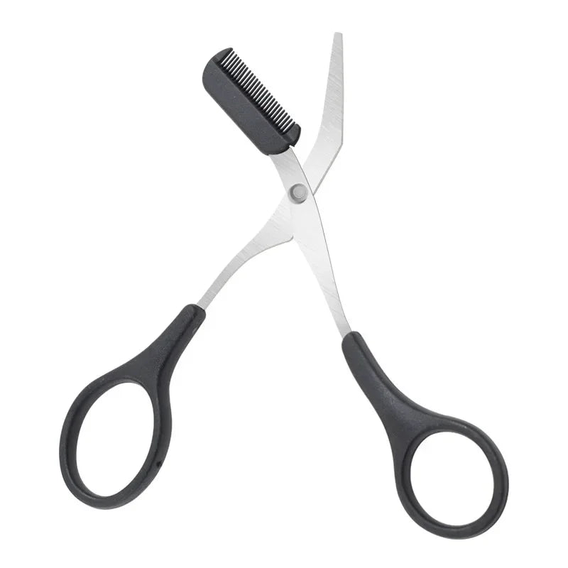 Karsyngirl Stainless Steel Eyebrow Trimmer – Scissors with Comb for Eyebrow Shaping & Hair Removal