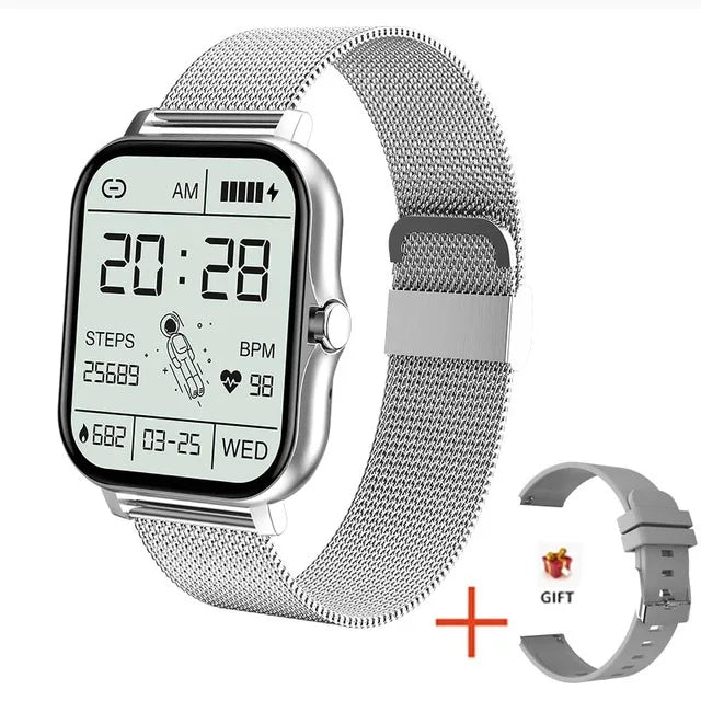 2025 Sport Smart Watch, Fitness Tracker, Health Monitor, Waterproof, Bluetooth Call for Men & Women, IOS, Xiaomi, Huawei