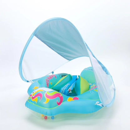 Baby Inflatable Swimming Float, Infant Swim Ring for Toddlers and Kids