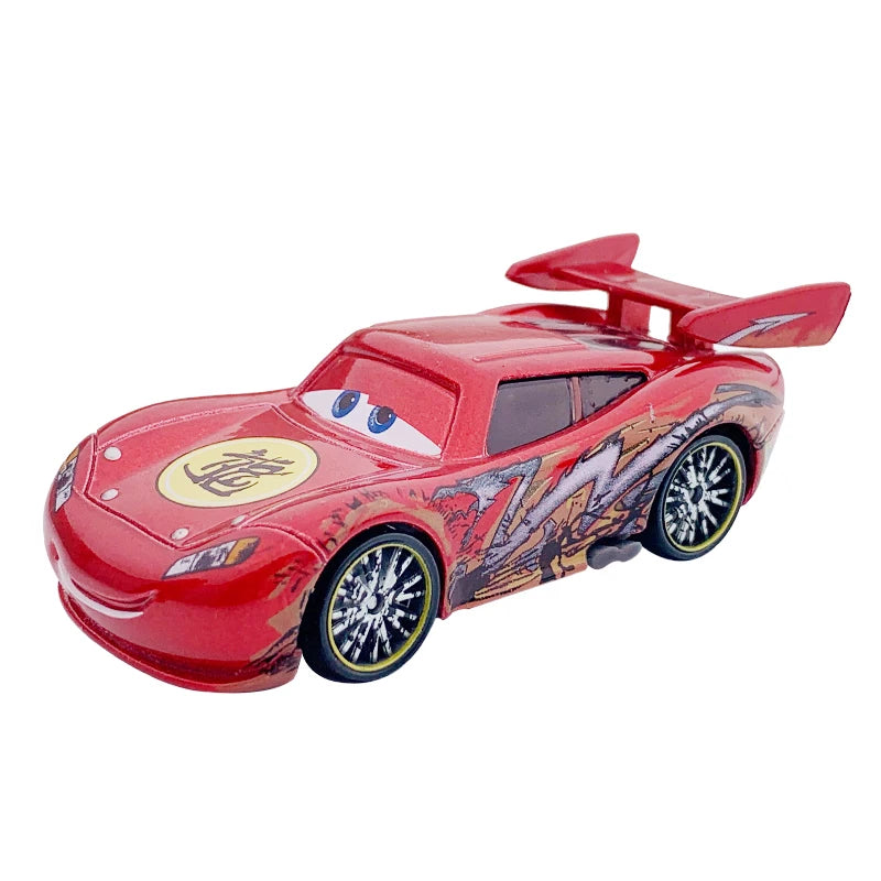 Disney Pixar Cars 2 Lightning McQueen Mini Diecast Racing Car Dinoco Racers Collection for Kids