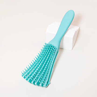 Scalp Massage Brush Anti-Static Winding Hair Brush for Wet & Curly Hair Salon Tool for Real Hair Wigs