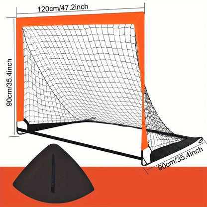 Portable Foldable Soccer Goals for Kids, Indoor/Outdoor Pop-Up Football Net