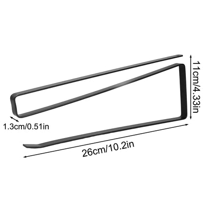 Hanging Kitchen Paper Towel Rack - Roll Paper, Plastic Wrap & Rag Organizer for Kitchen, Cabinets, Bathroom
