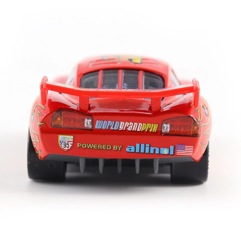 Disney Pixar Cars 2 Lightning McQueen Mini Diecast Racing Car Dinoco Racers Collection for Kids
