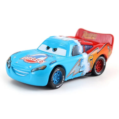 Disney Pixar Cars 2 Lightning McQueen Mini Diecast Racing Car Dinoco Racers Collection for Kids