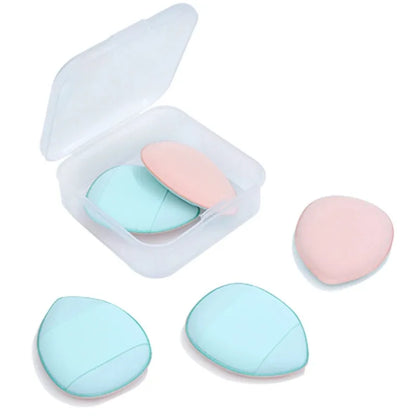 5/10Pcs Mini Finger Puff – Air Cushion Powder Sponge for Foundation & BB Cream Application