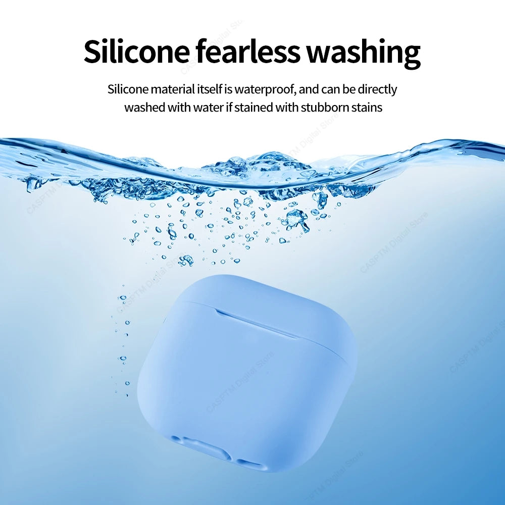 2024 New Silicone Case for Apple AirPods 4 - Protective Cover for 4th Gen Wireless Headphones