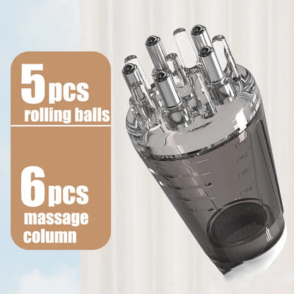 Scalp Applicator Liquid Comb Portable Mini Massage Comb for Essential Oil & Hair Loss Prevention Head Care Tool