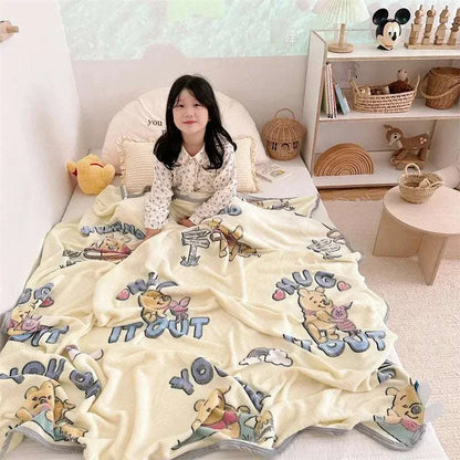 Disney Snowflake Plush Receiving Blanket