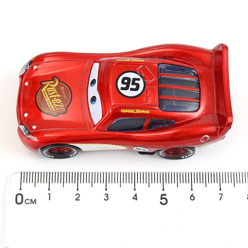Disney Pixar Cars 2 Lightning McQueen Mini Diecast Racing Car Dinoco Racers Collection for Kids