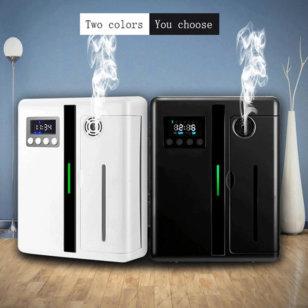Scent Machine Aroma Diffuser, Wall-Mounted 160ML Fragrance Diffuser with Fan for Hotel & Home