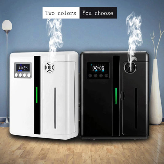 Scent Machine Aroma Diffuser, Wall-Mounted 160ML Fragrance Diffuser with Fan for Hotel & Home