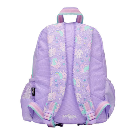 Genuine Australian Smiggle Angel Rabbit School Supplies Set, Large Capacity Backpack & Water Cup for Kids