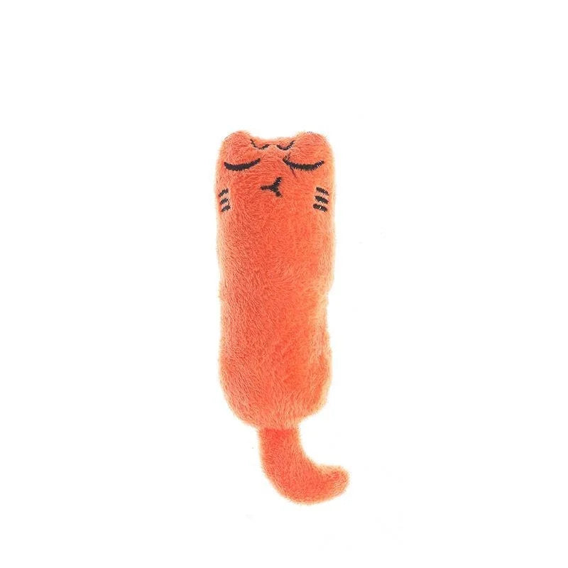 Pet Toy with Rustle Sound & Catnip Plush Catnip Toy for Cats & Kittens Teeth Grinding Pillow