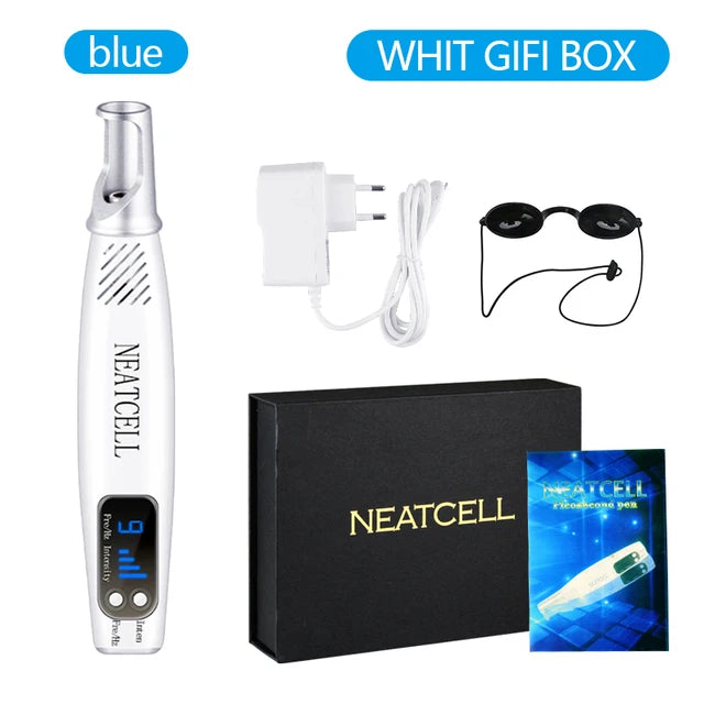 Picosecond Laser Pointer - Mole, Dark Spot & Tattoo Removal Pen for Skin Pigment and Acne Treatment