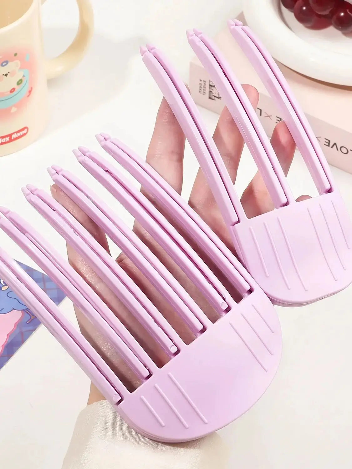 Fluffy Hairpin Curling Clips - Volumizing Bangs & Hair Roots Clips for Women, Fixed Shape Fashion Hair Rollers