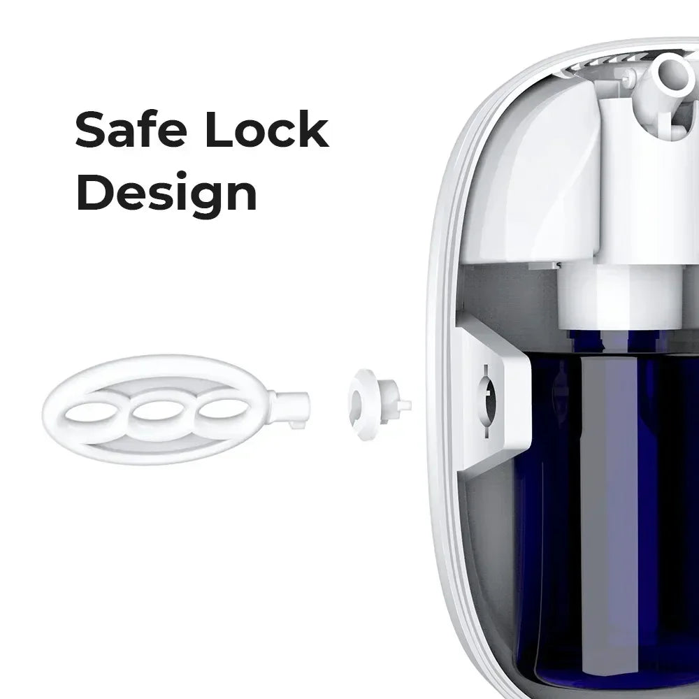 Smart Fragrance Oil Diffuser, App-Controlled, 100ML Battery Operated Air Freshener for Home & Office
