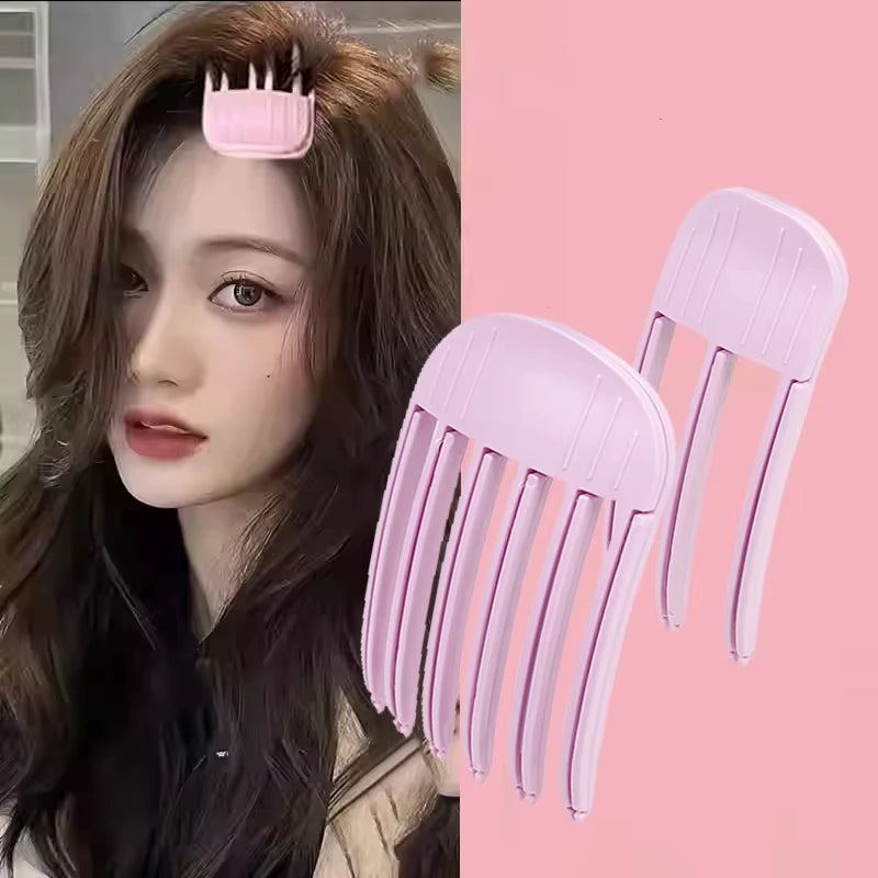Fluffy Hairpin Curling Clips - Volumizing Bangs & Hair Roots Clips for Women, Fixed Shape Fashion Hair Rollers