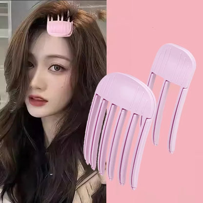 Fluffy Hairpin Curling Clips - Volumizing Bangs & Hair Roots Clips for Women, Fixed Shape Fashion Hair Rollers