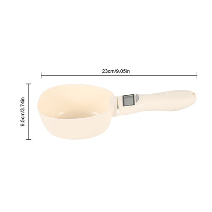 Pet Food Measuring Scoop Digital Dog & Cat Food Measuring Cup with LED Display Electronic Spoon Scale