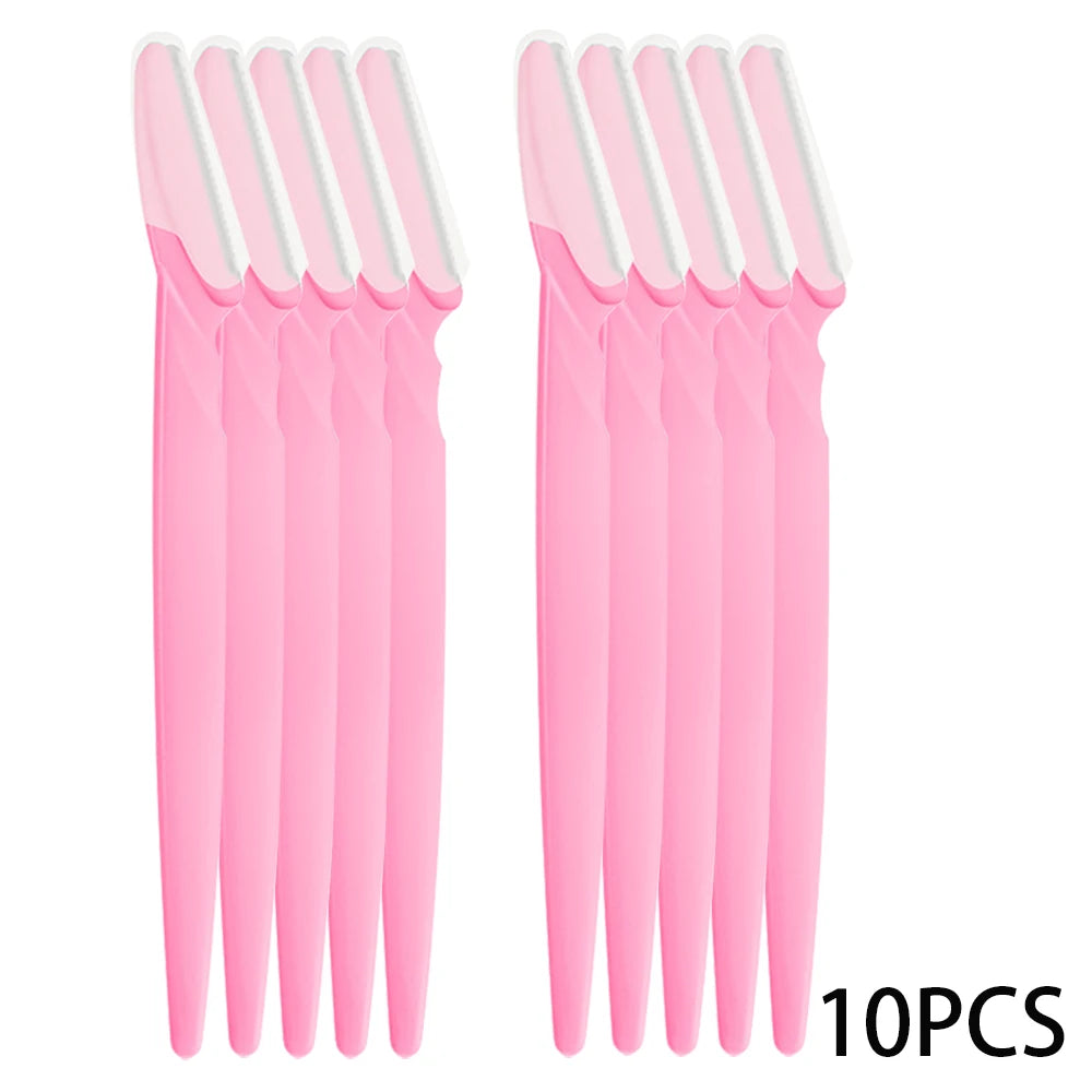Eyebrow Razor Set – Multipurpose Face Razors for Women & Men, Dermaplaning Shaver Tool