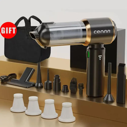 CENRR 998000PA Mini Cordless Car Vacuum Cleaner, Powerful Handheld Blower for Home & Car