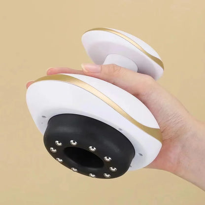 Home Electric Guasha Scraping Massage Cupping Body Massager with Suction & Heating Fat Burner