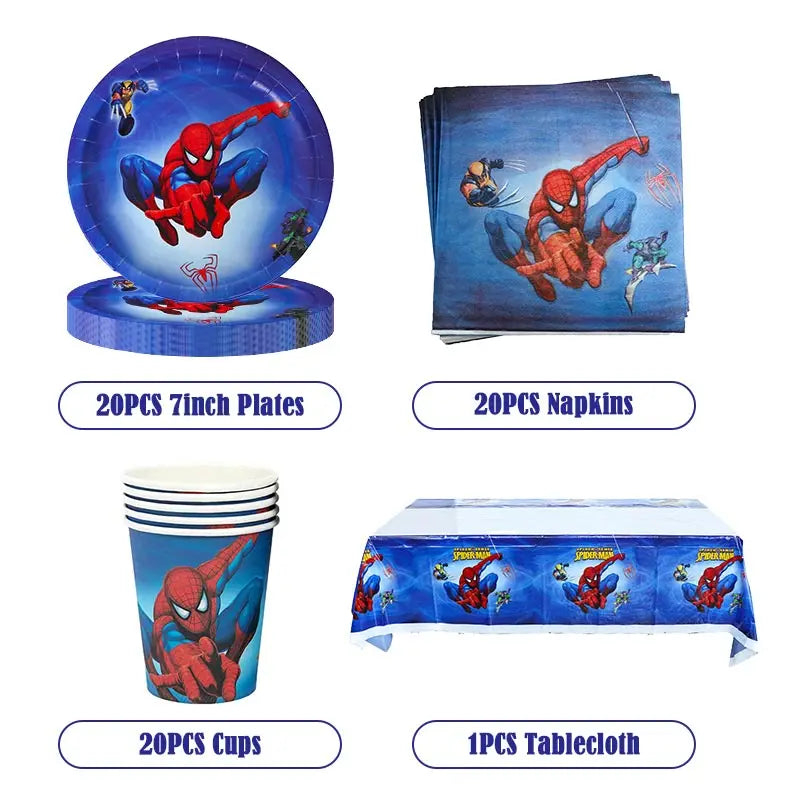Spiderman birthday party