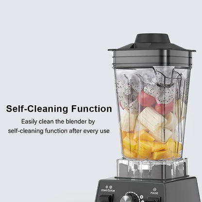BioloMix Mini Pro 1800W Smoothie Blender with 1.8L & 0.6L Jars, BPA Free