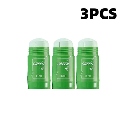 Green Tea Eggplant Mud Mask Deep Cleansing Oil Control Pore Shrinkage