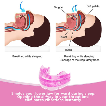 Anti Snore Bruxism Mouth Guard Sleep Aid Apnea Device
