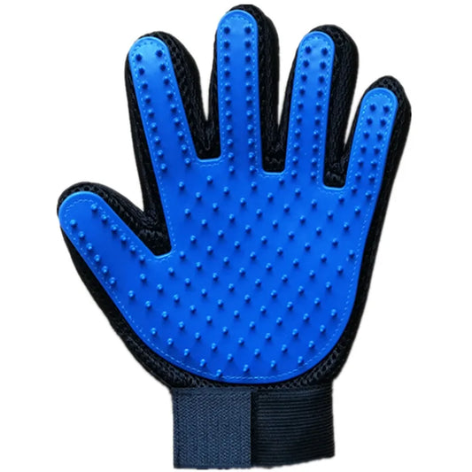 Cat Hair Removal Gloves Rubber Pet Grooming Massage Brush Effective for Dogs & Cats 6 Colors