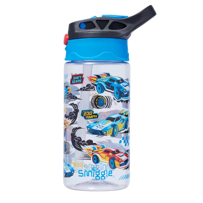 430/650ML Australian Smiggle Water Bottle – Portable Straw Cup for Kids & School Use