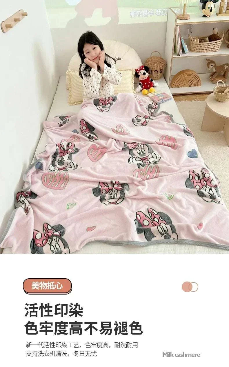 Disney Snowflake Plush Receiving Blanket